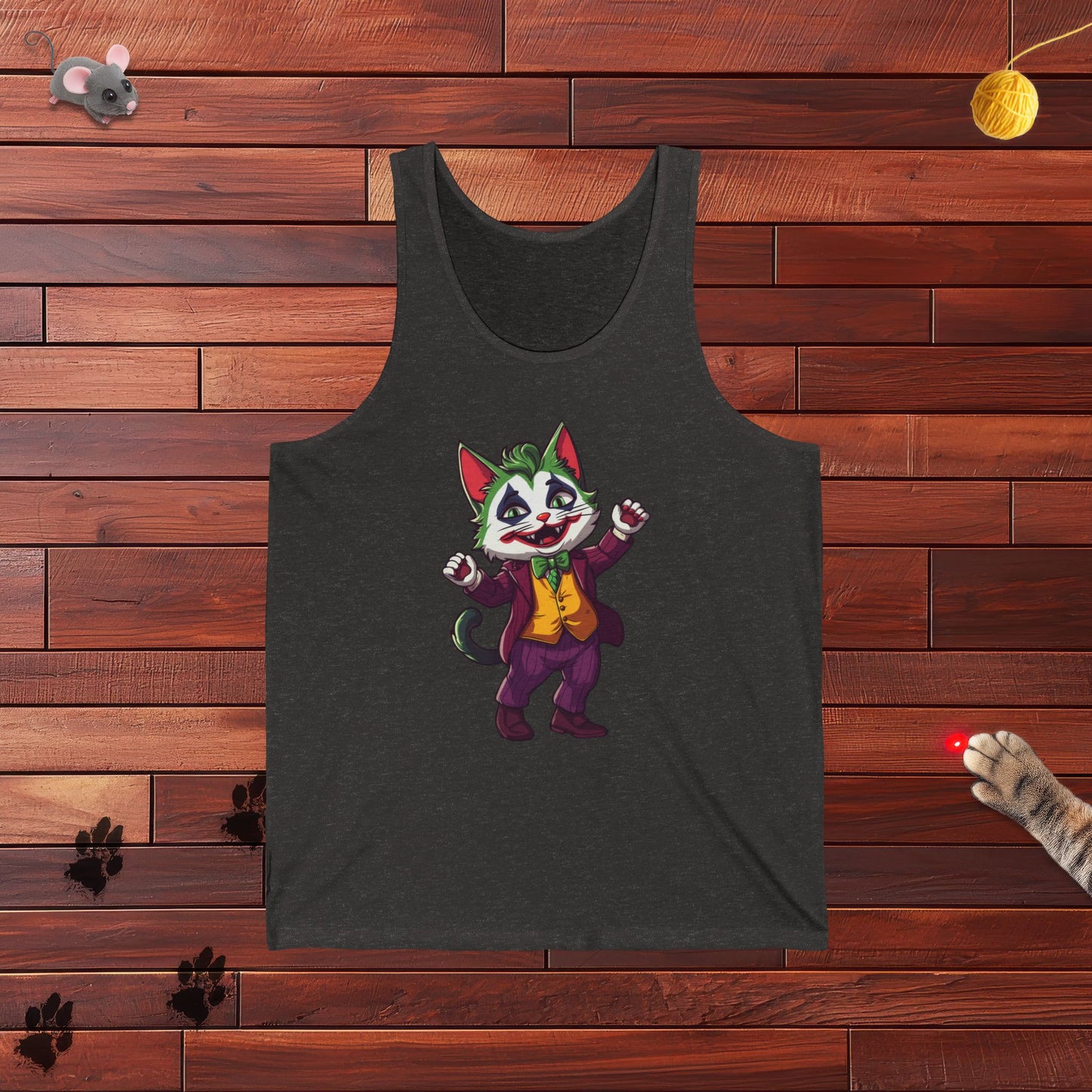 The Joker Cat  Mens Tank