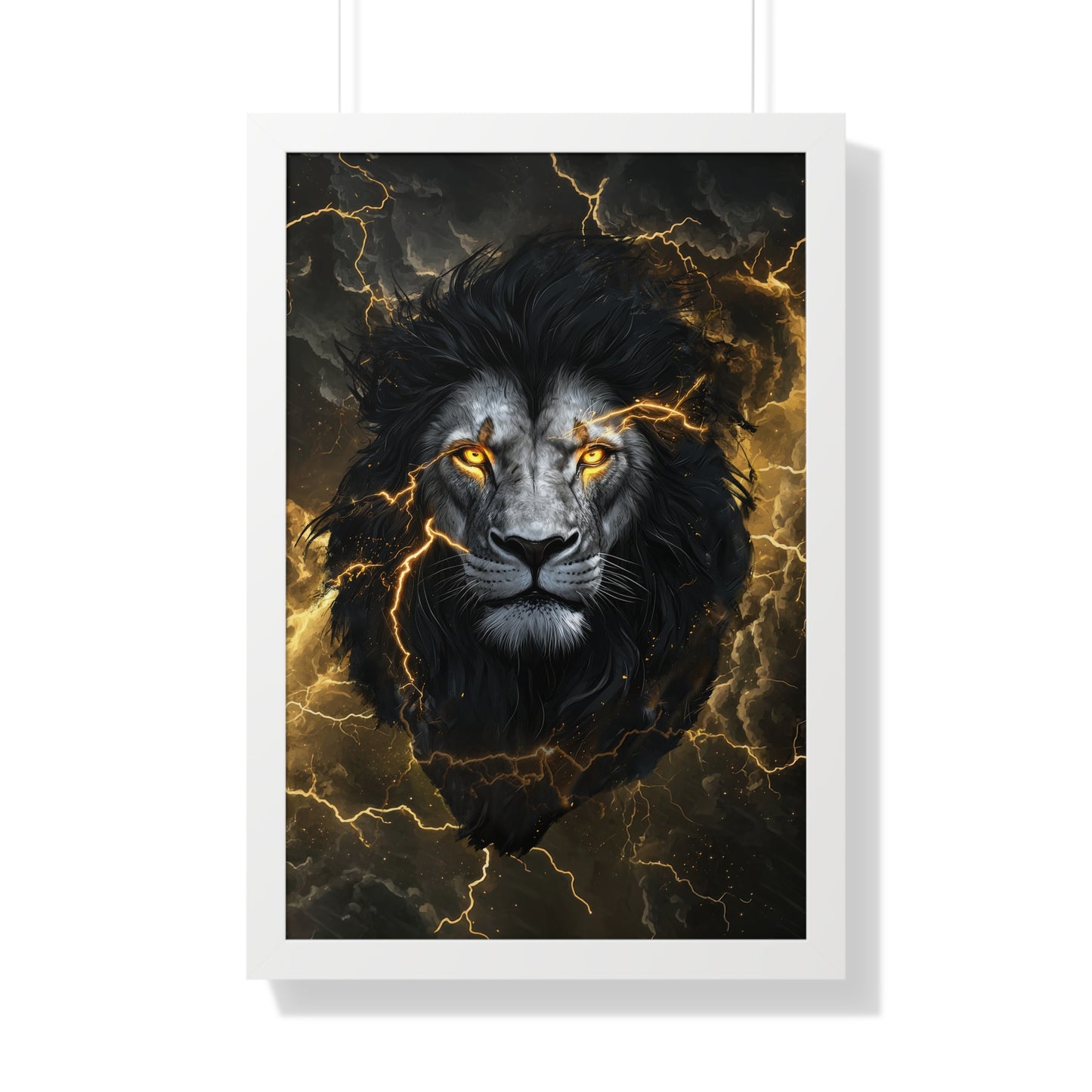 Big Cat Energy Framed Wall Art
