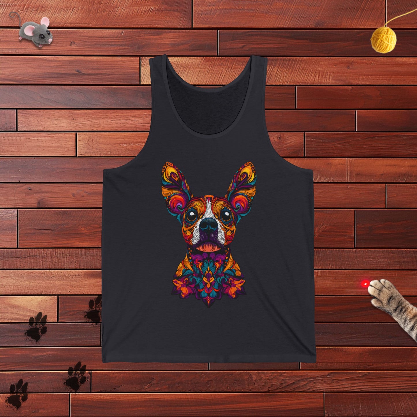 Dia De Muertos Frenchie Tank