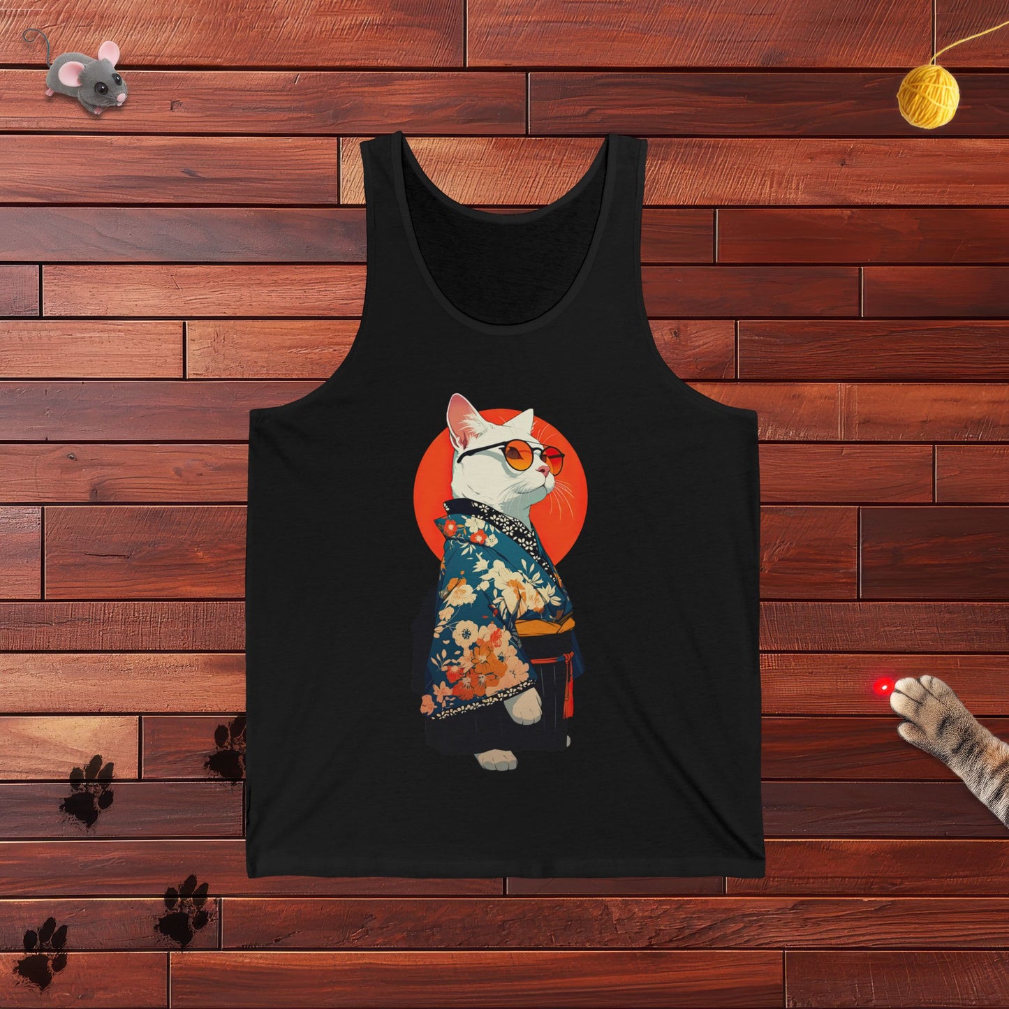 Kimono Kitty Tank