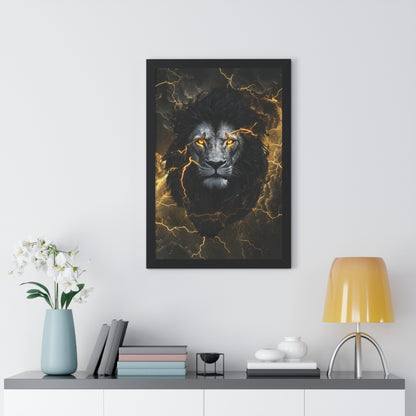 Big Cat Energy Framed Wall Art