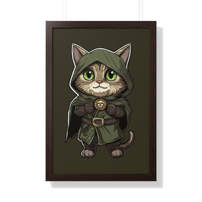 Dr. Doomcat Framed Wall Art