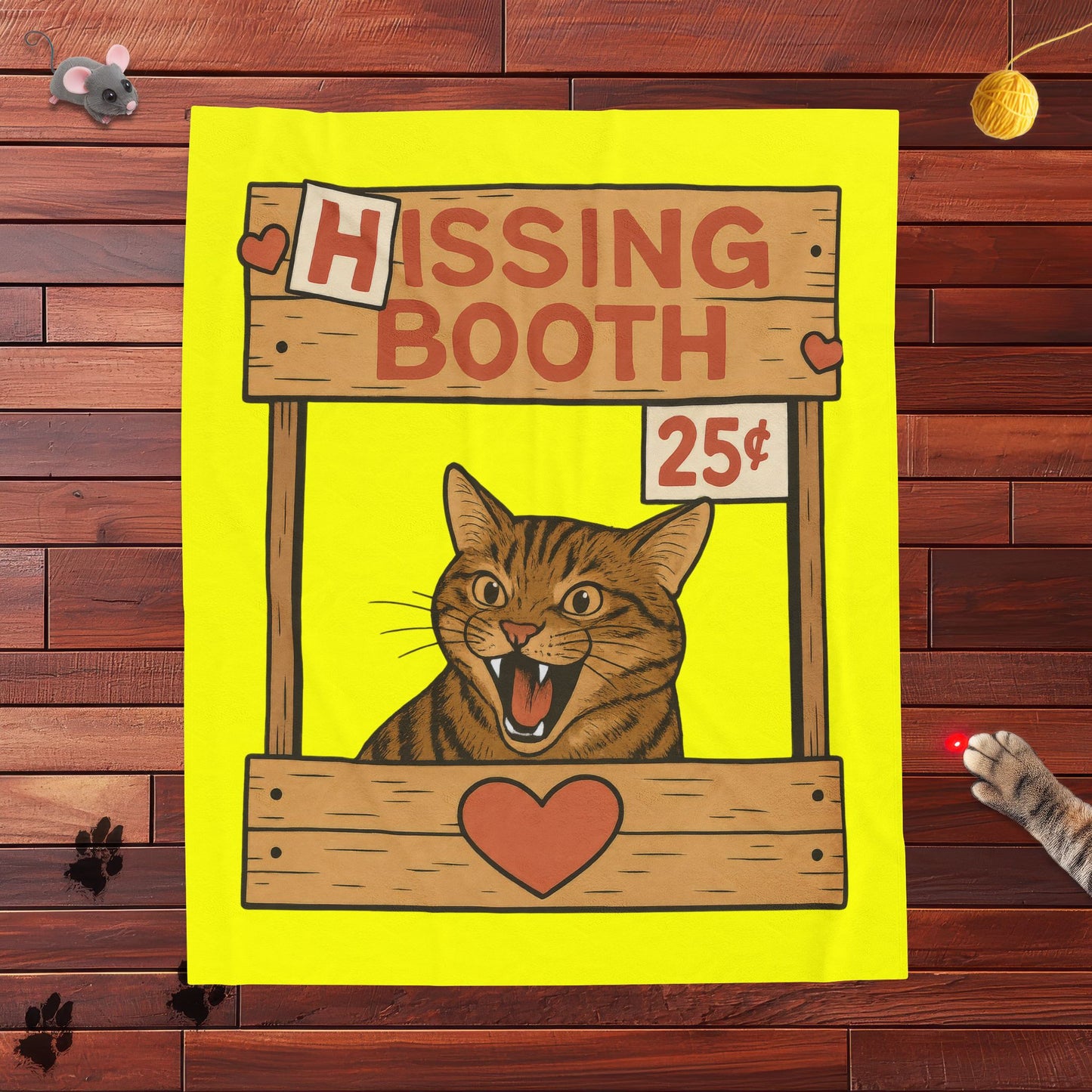 Hissing Booth Velveteen Plush Blanket