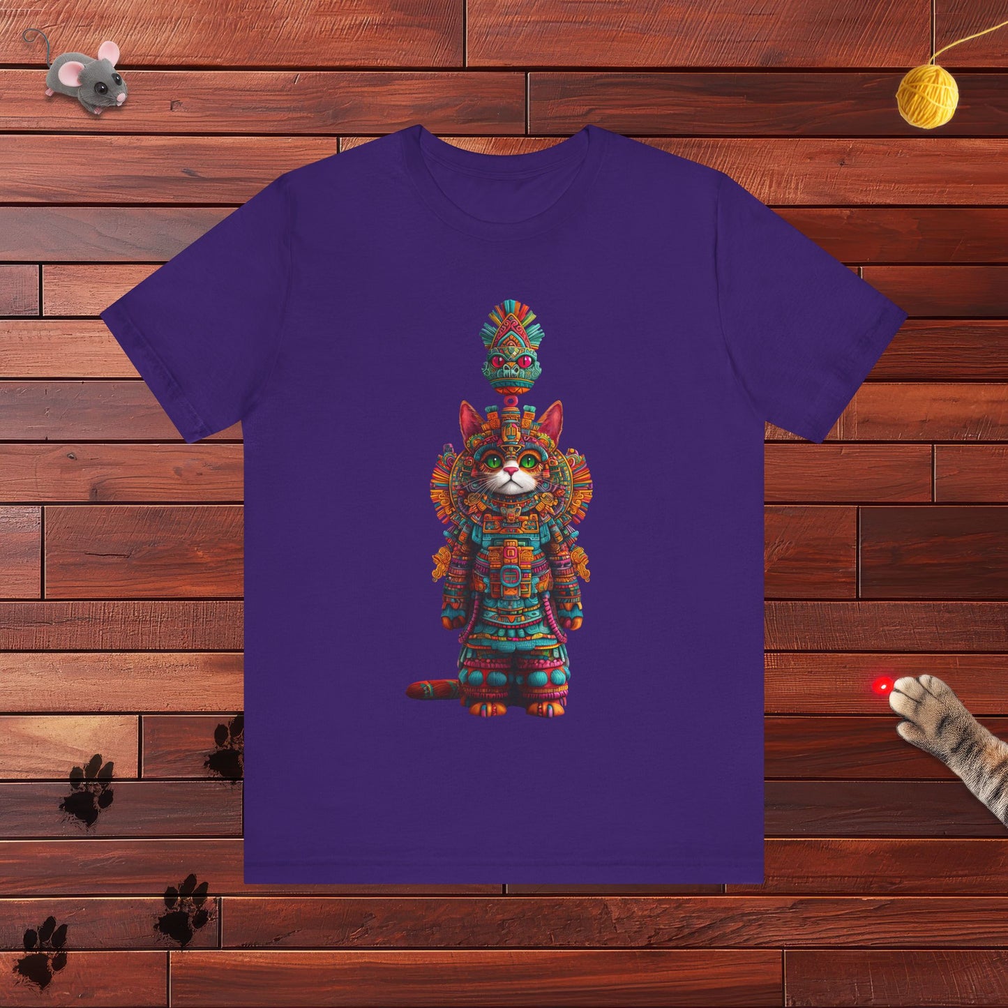 Azteca Gatito Mens Tee