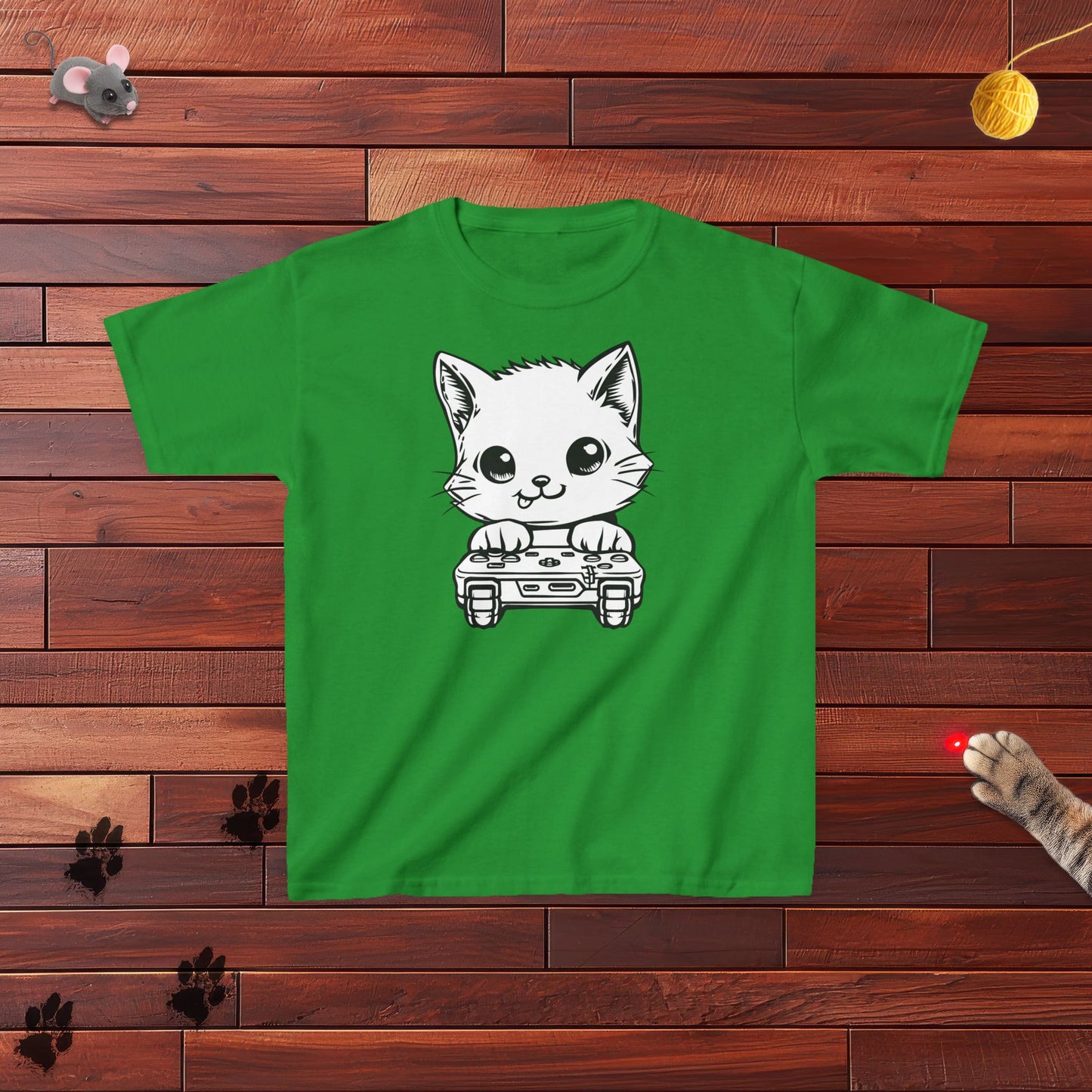 Gamer Kitty Kids Tee