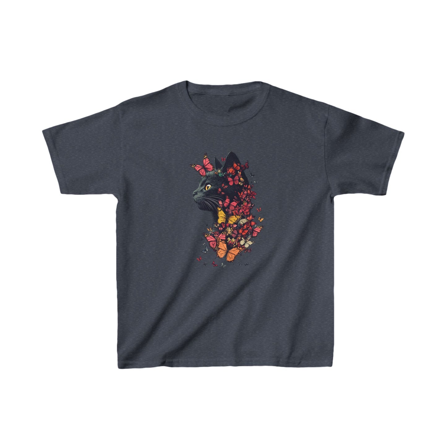 Butterfly Kitty Kids Tee