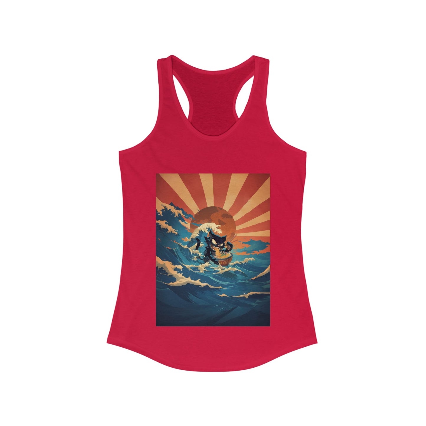 Ramen Kitty Ladies Tank