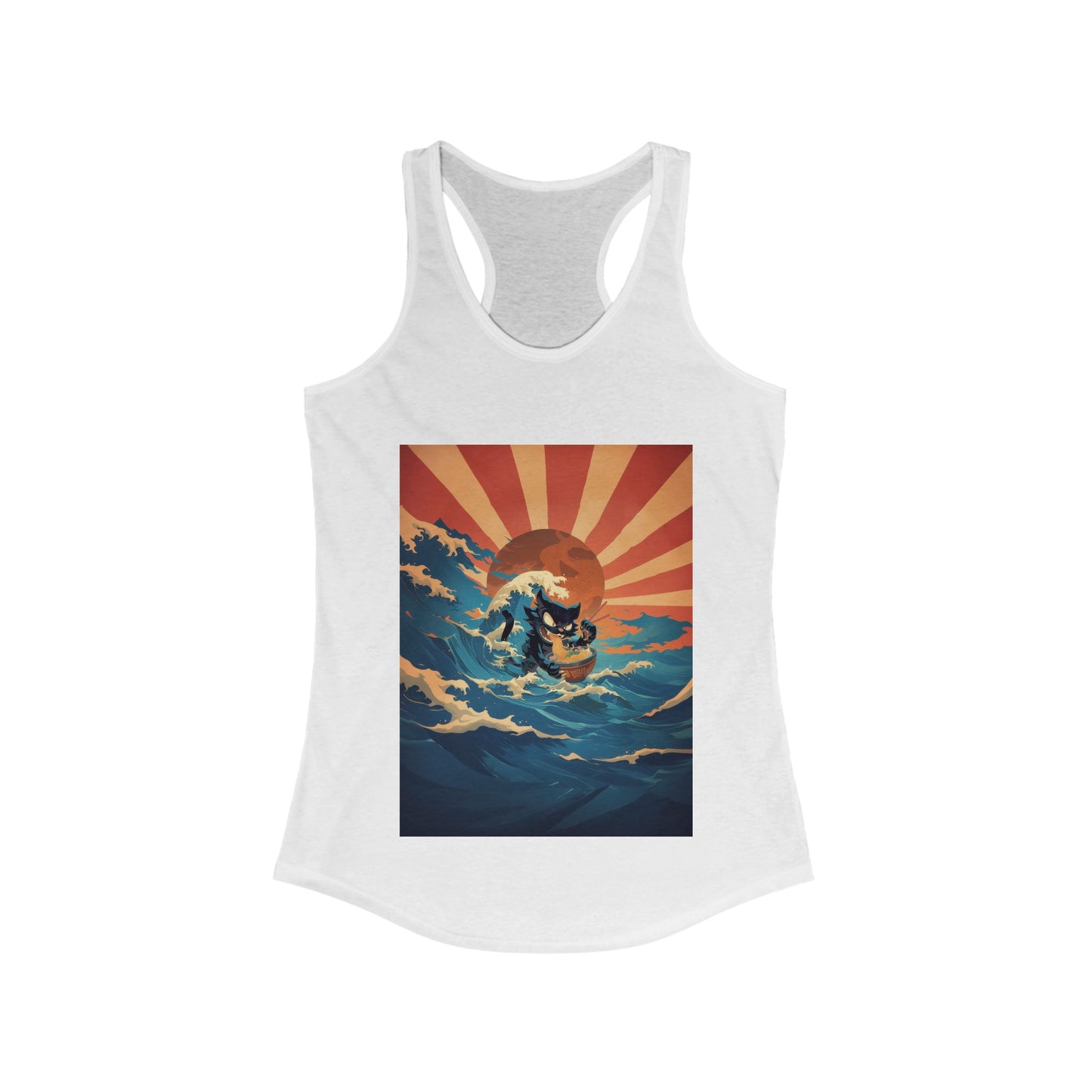 Ramen Kitty Ladies Tank