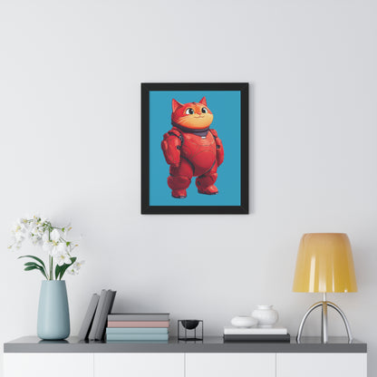 Big Kitty 6 Framed Wall Art