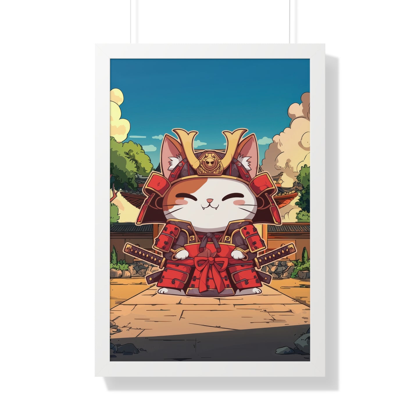 Little Samurai Framed Wall Art