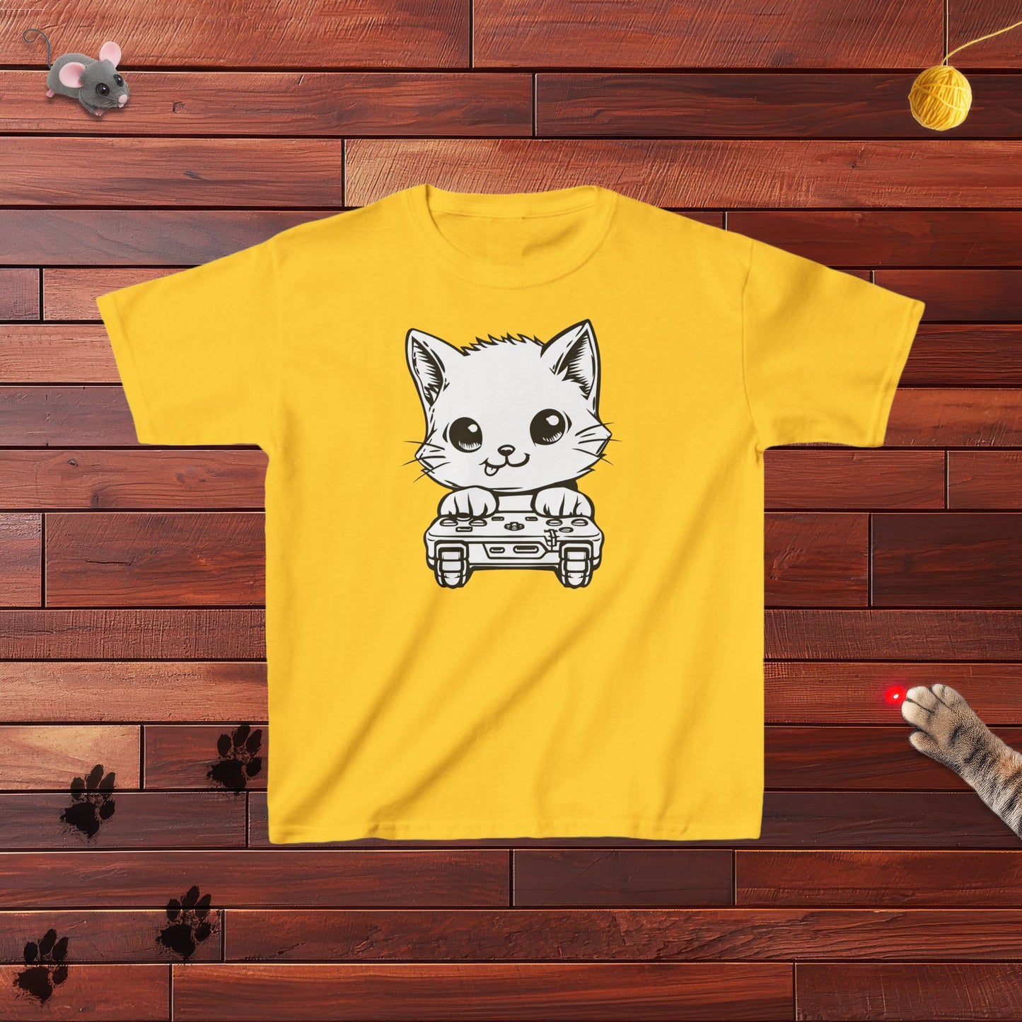 Gamer Kitty Kids Tee