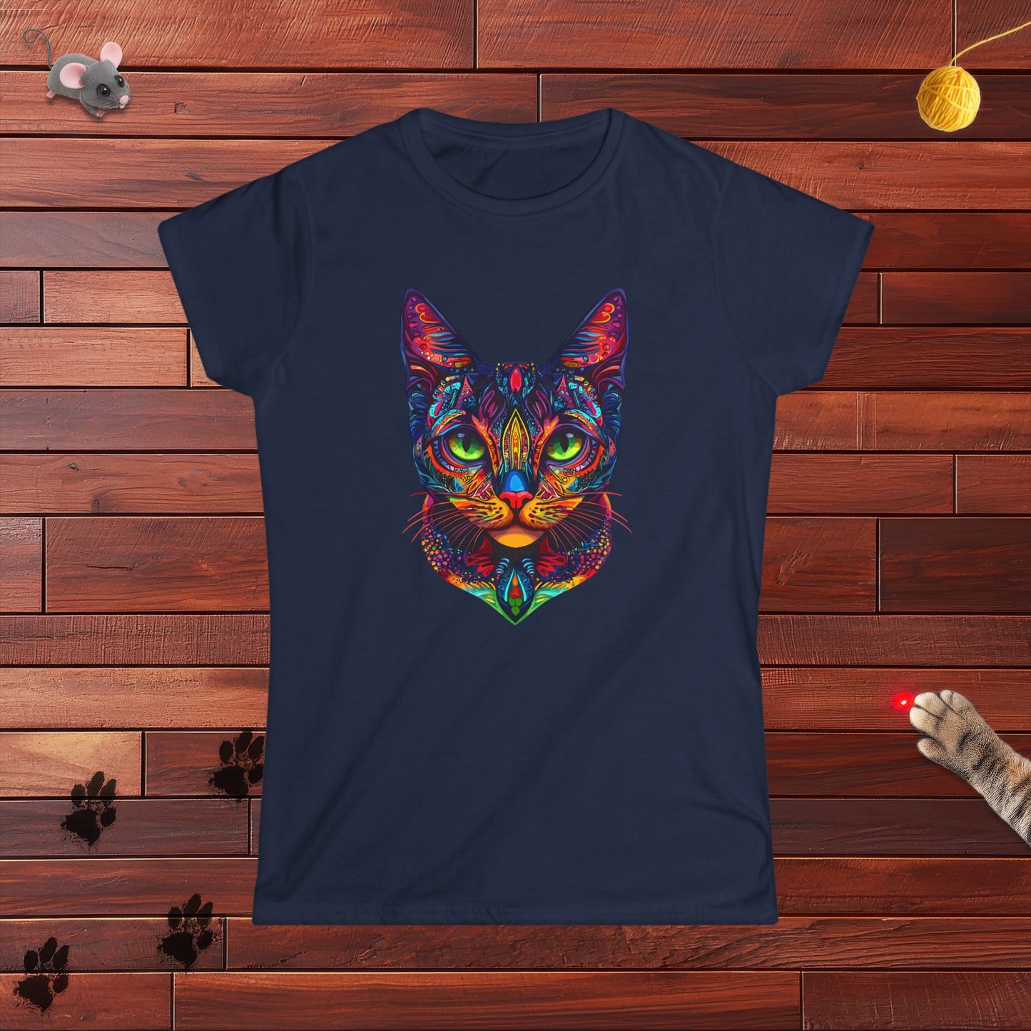Mandala Cat Ladies Tee