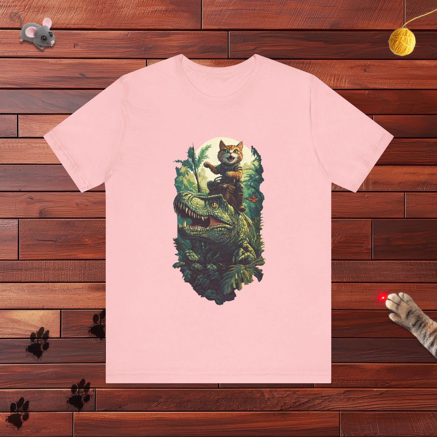 Dino Rider Mens Tee