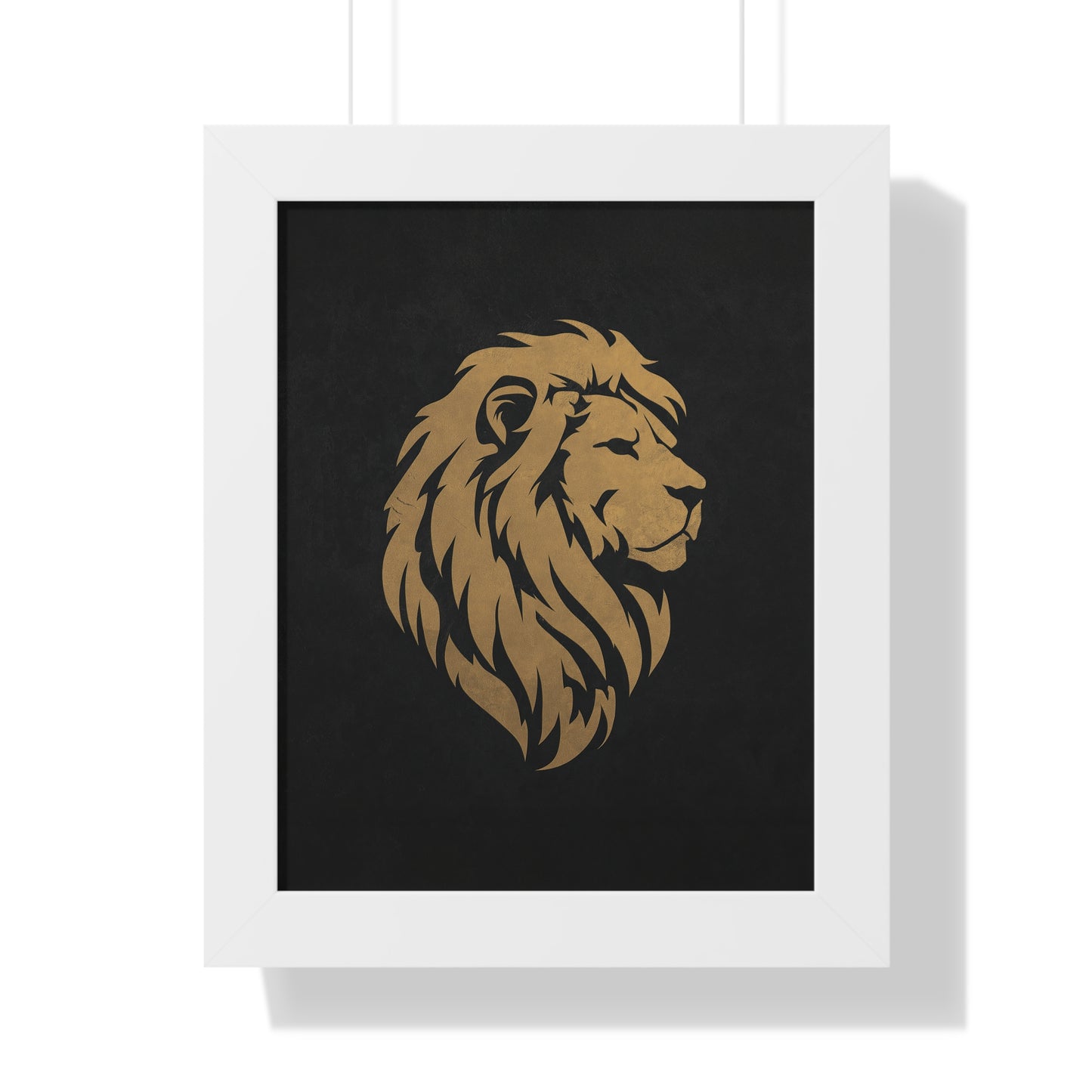 The King Framed Wall Art