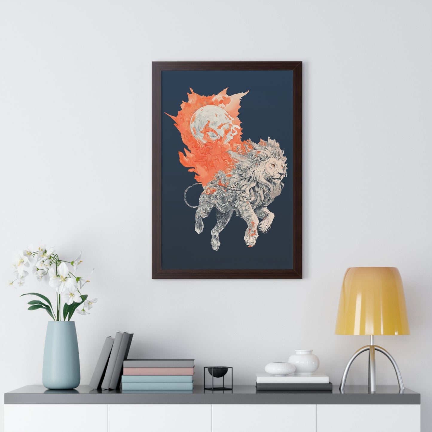 Leo Framed Wall Art