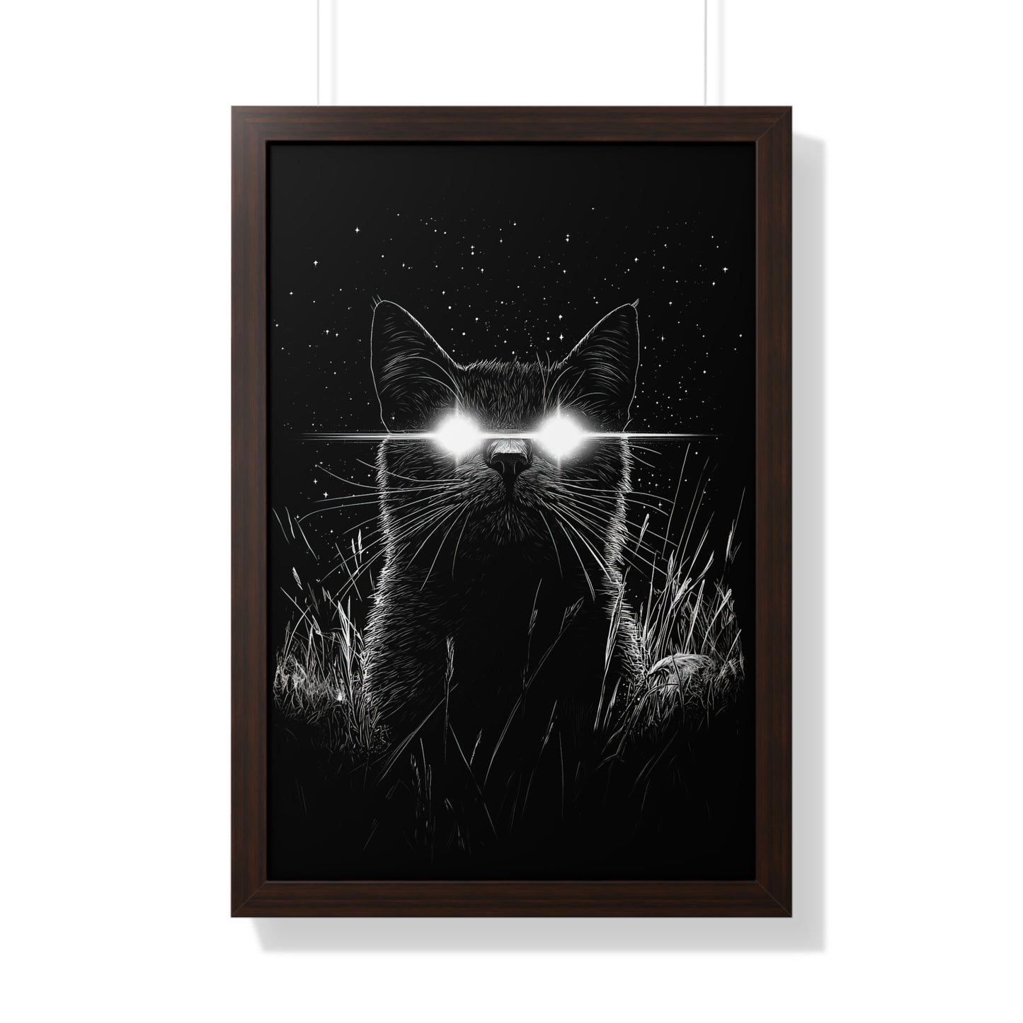 I Haz Powers Framed Wall Art