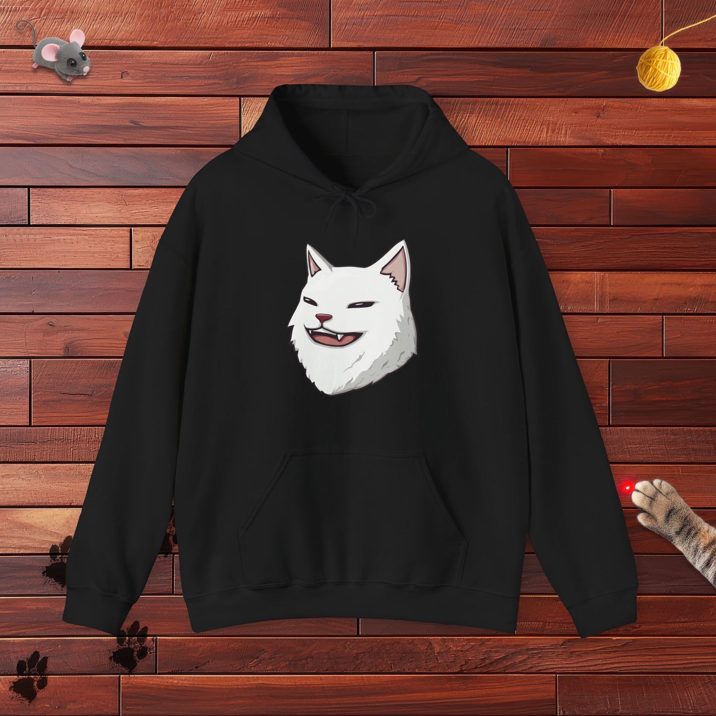 Trolling Cat Hoodie