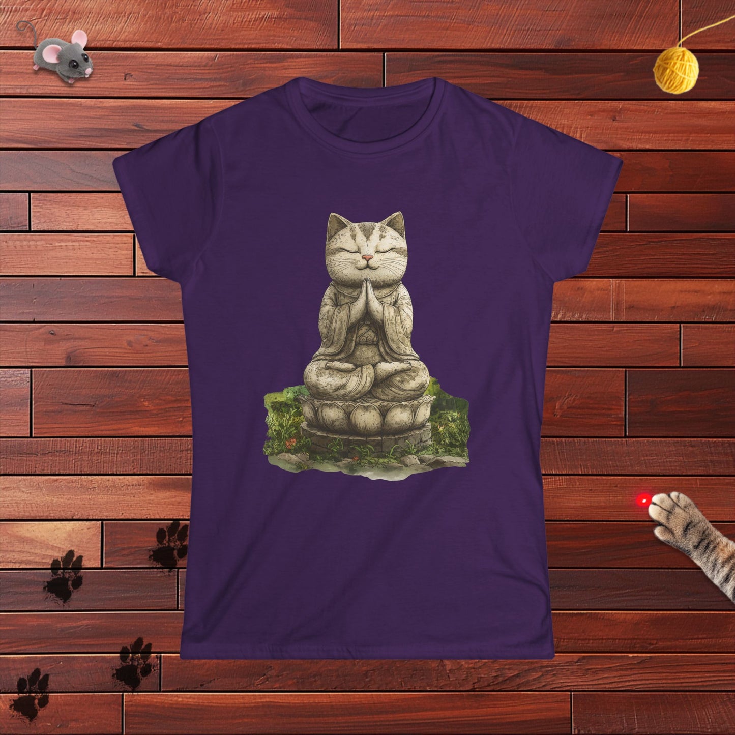 Purrfectly Zen Ladies Tee