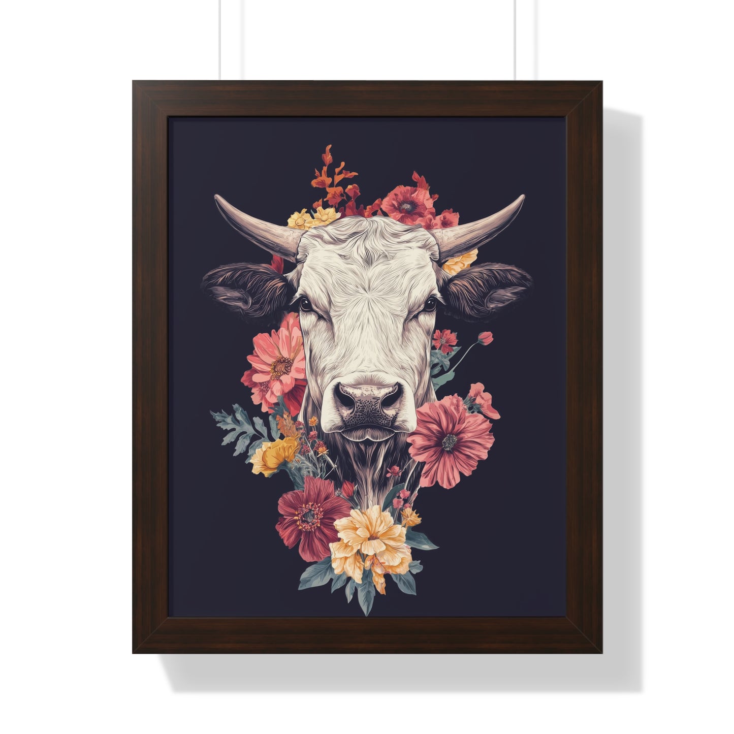 Moo Framed Wall Art