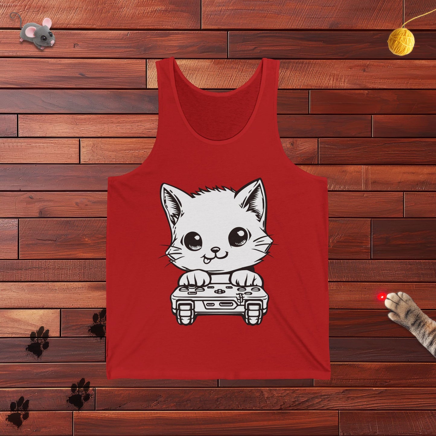 Gamer Kitty Mens Tank