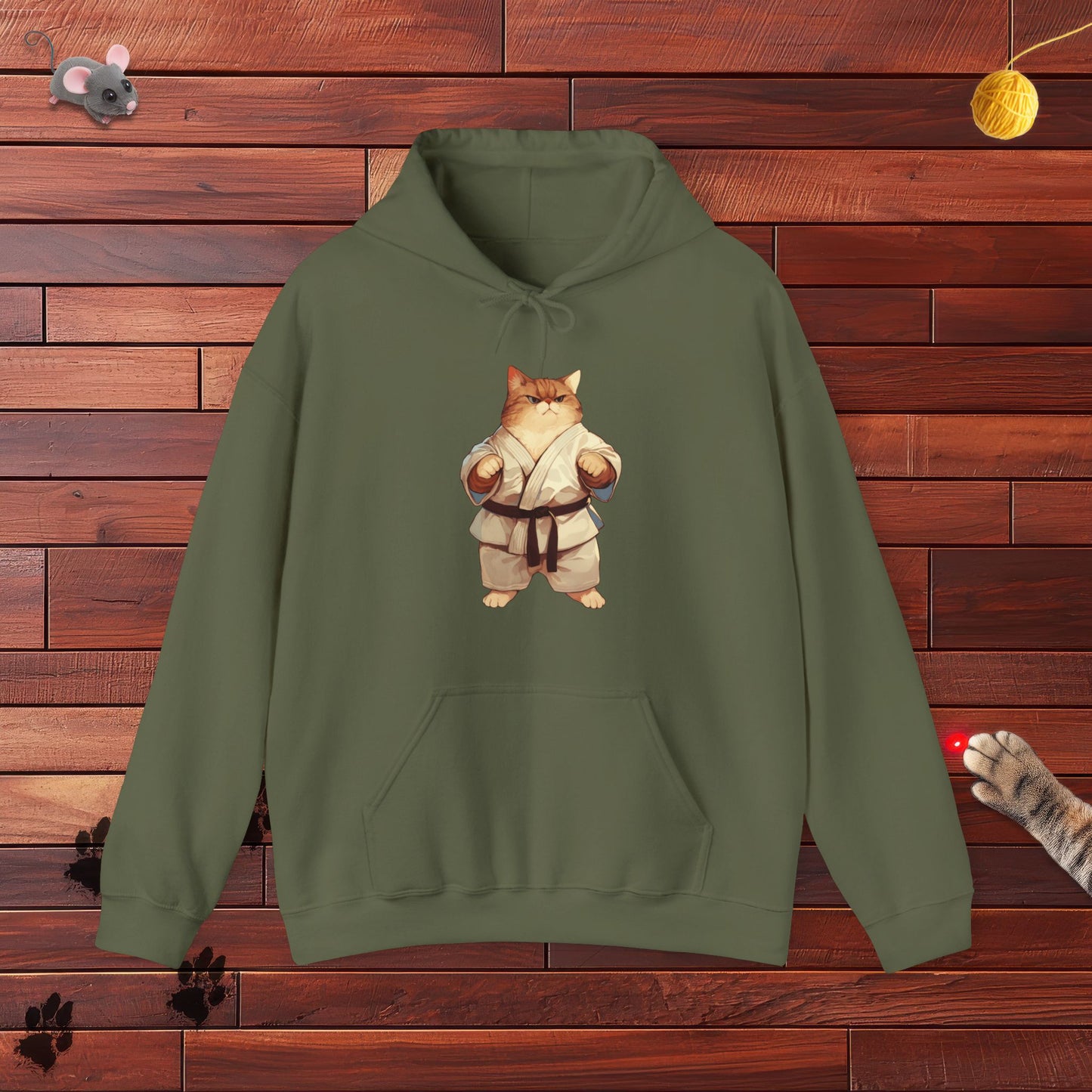 The Karate Kitty Hoodie