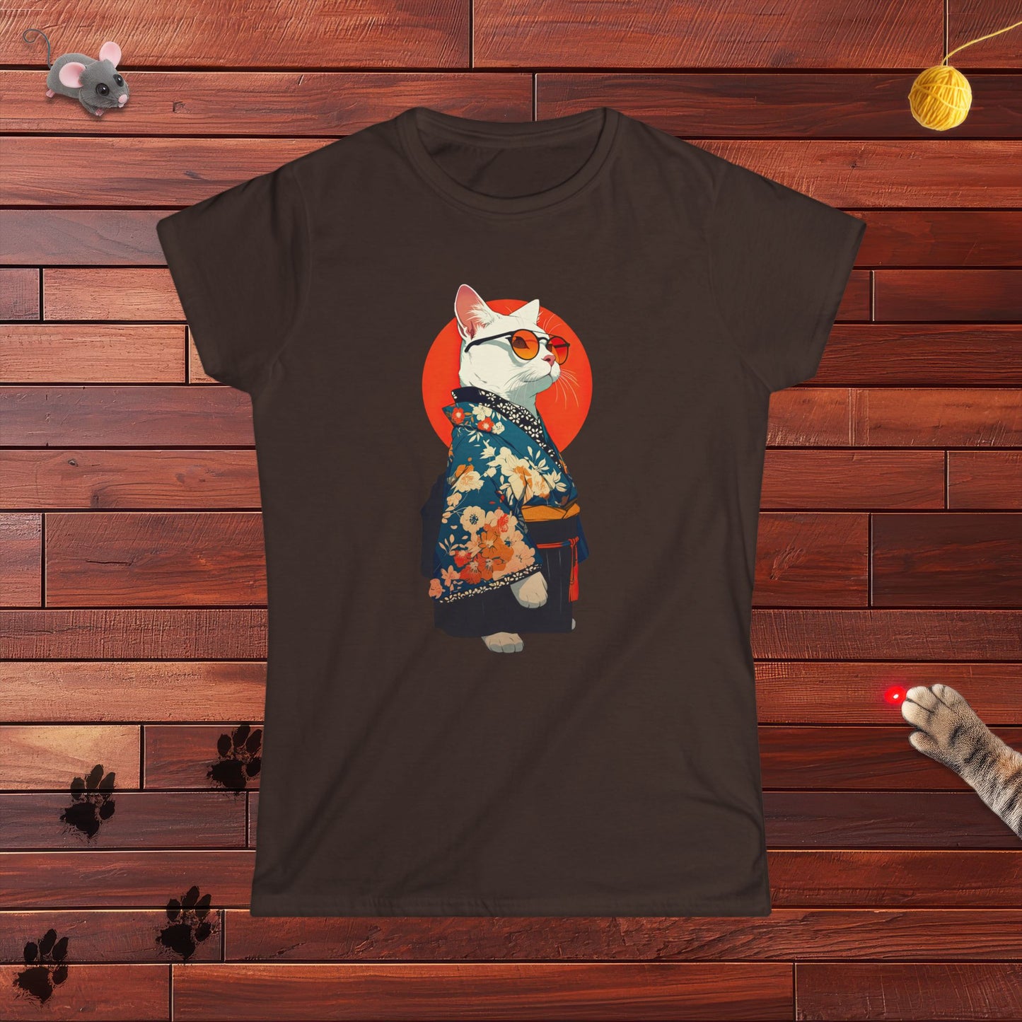 Kimono Kitty Ladies Tee