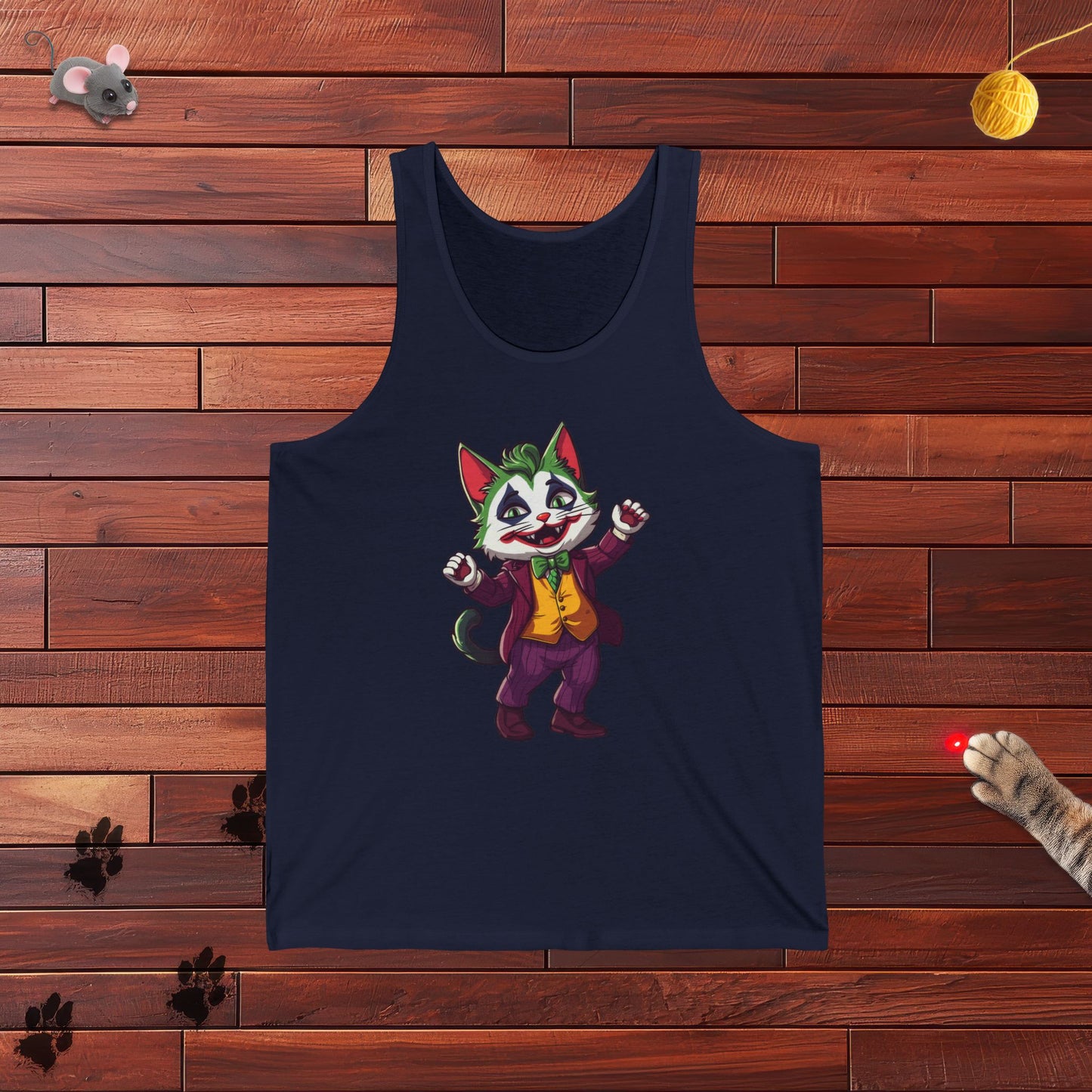 The Joker Cat  Mens Tank