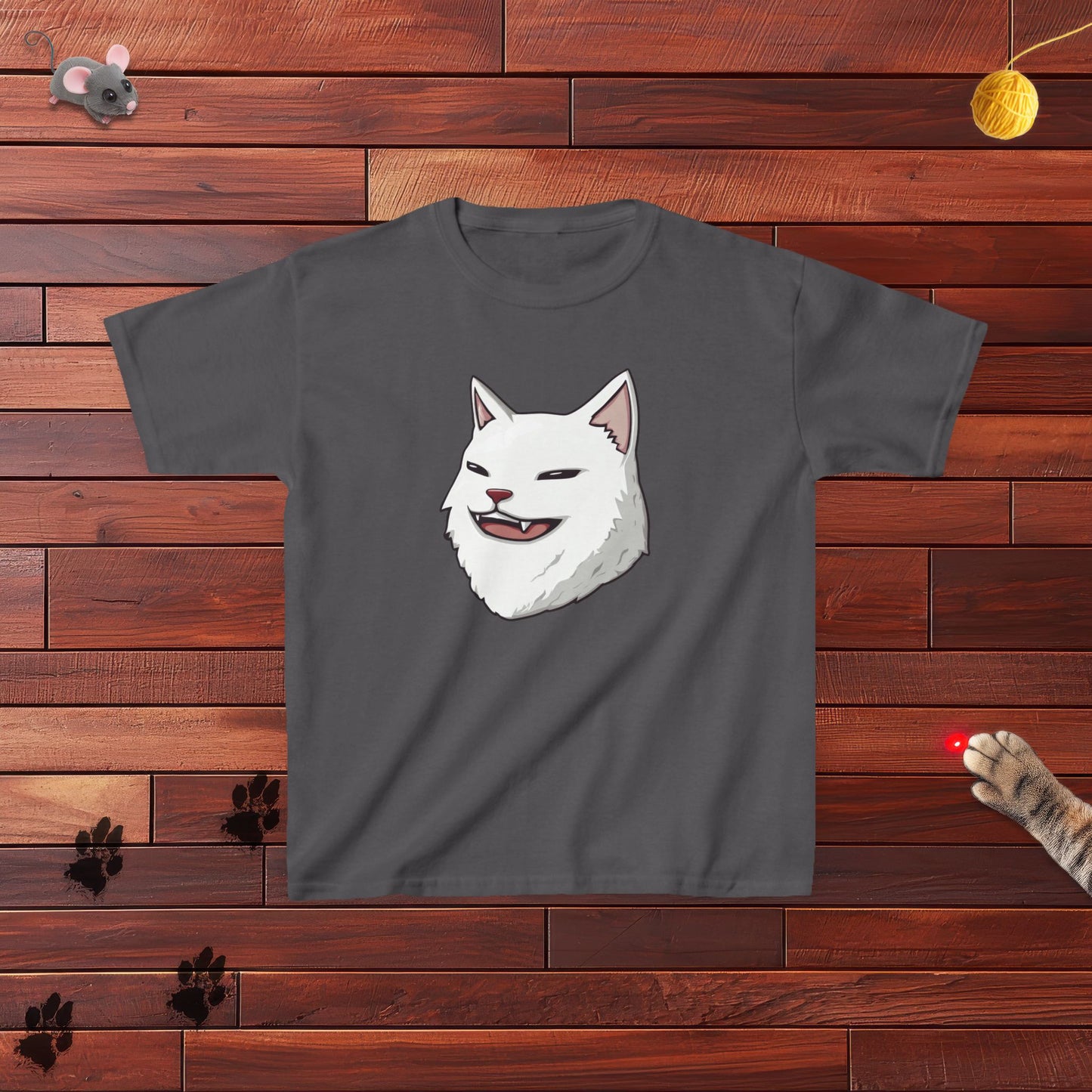 Trolling Cat Kids Tee