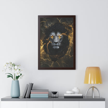Big Cat Energy Framed Wall Art