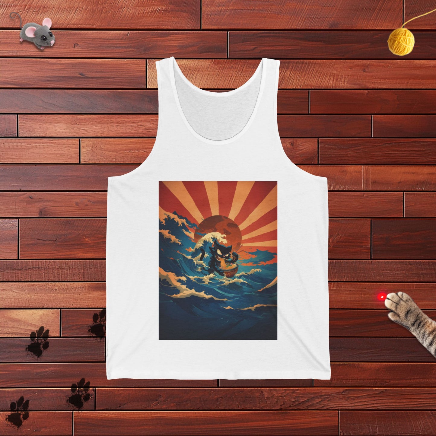 Ramen Kitty Mens Tank