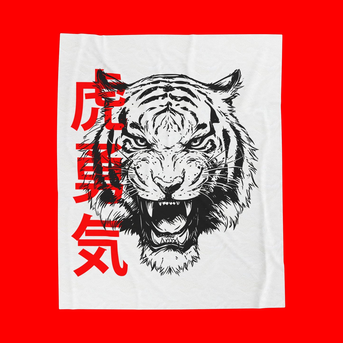 Born to Roar Velveteen Plush Blanket