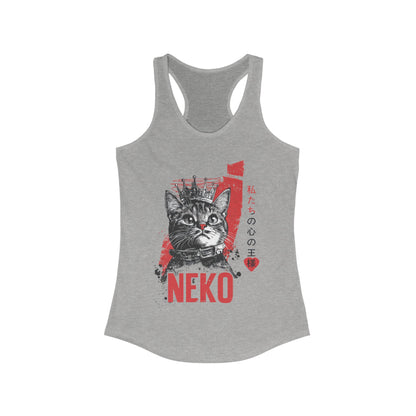 Neko King Of Our Hearts Ladies Tank
