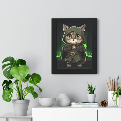 Dr. Doomcat Framed Wall Art