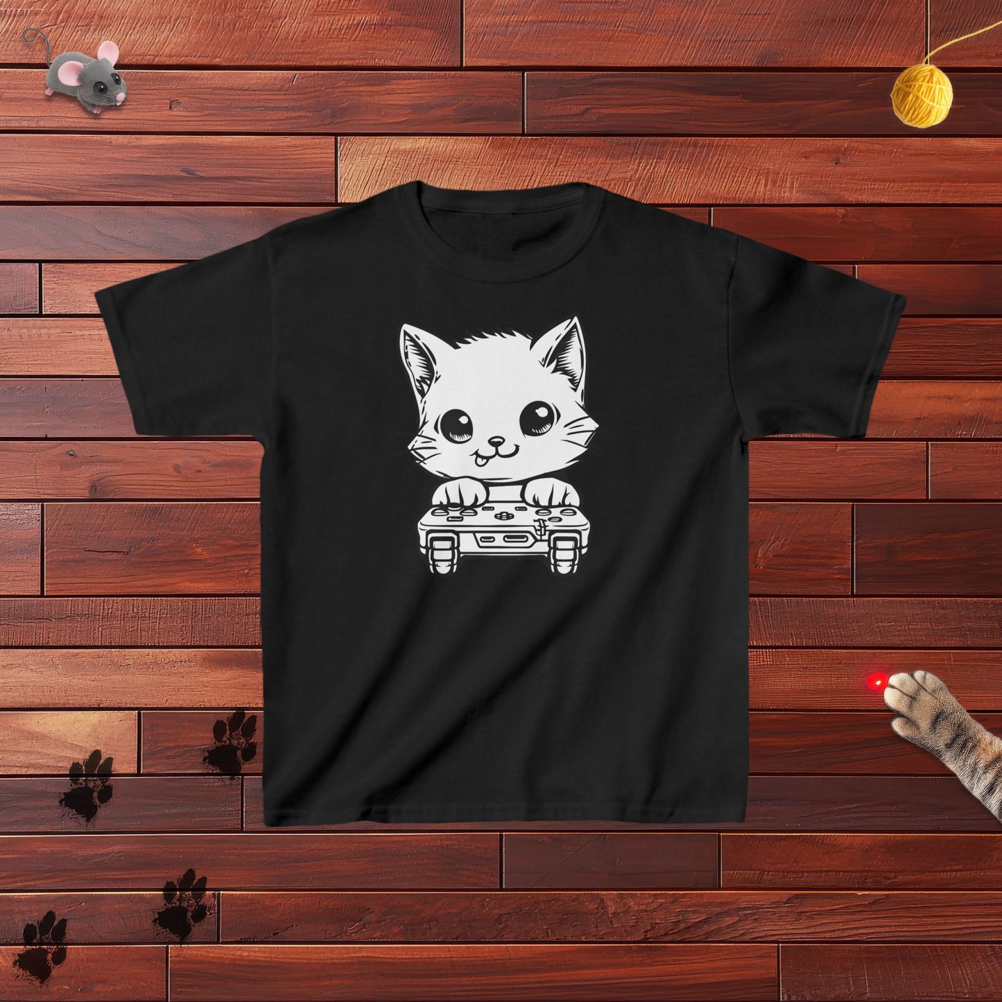 Gamer Kitty Kids Tee