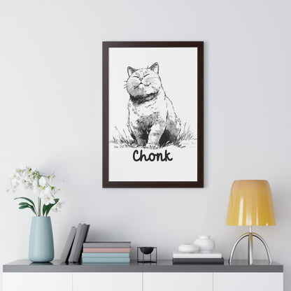 Chonk Framed Wall Art