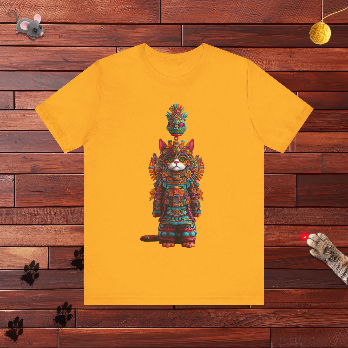 Azteca Gatito Mens Tee