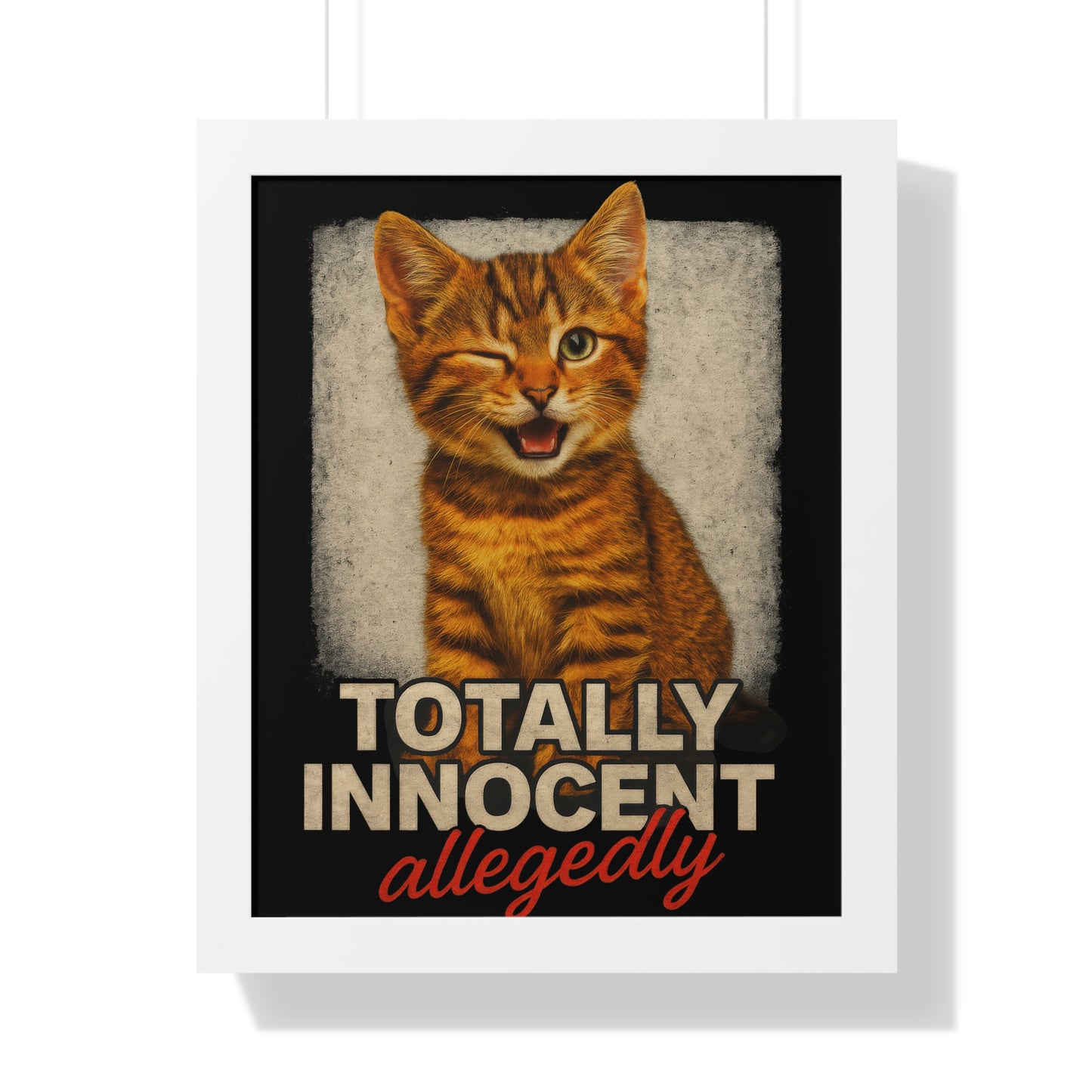 Totally Innocent Framed Wall Art