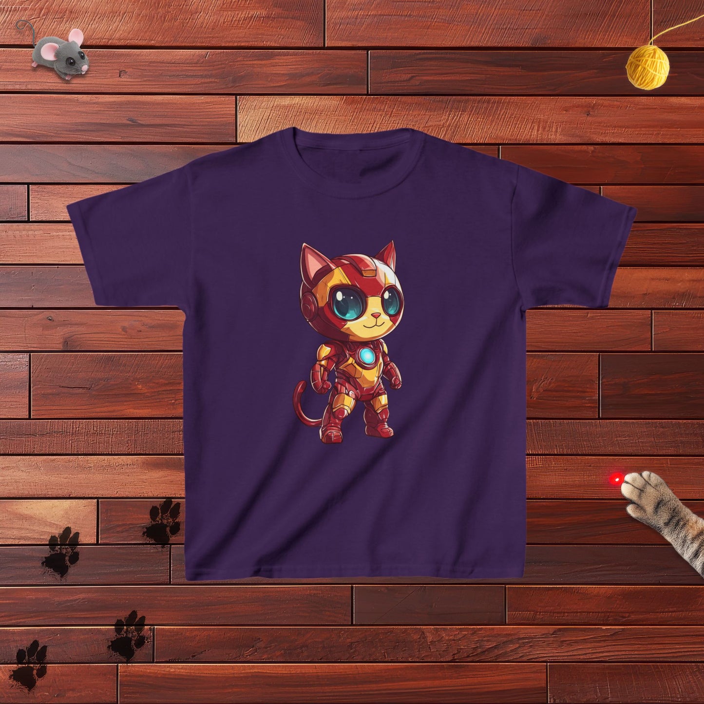 Iron Cat Kids Tee