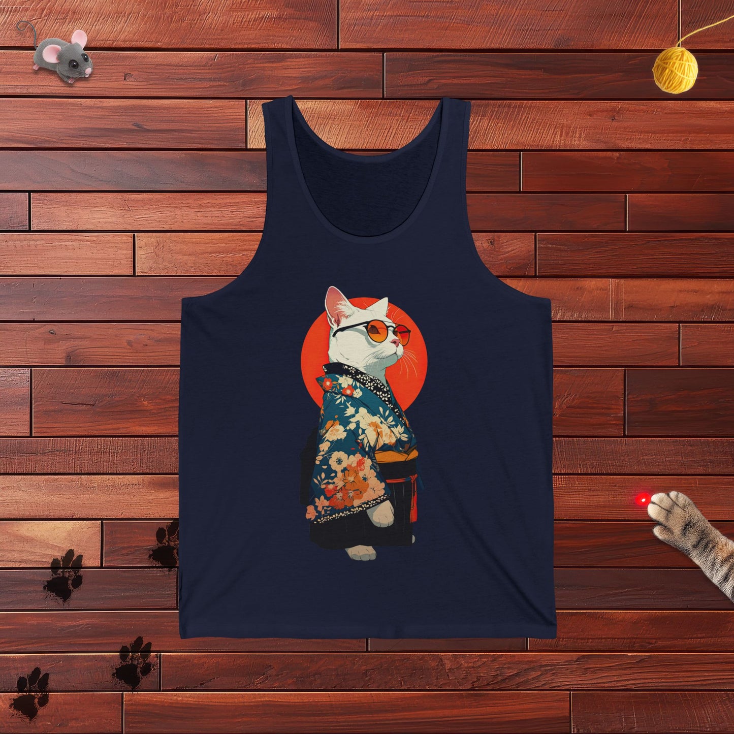 Kimono Kitty Tank