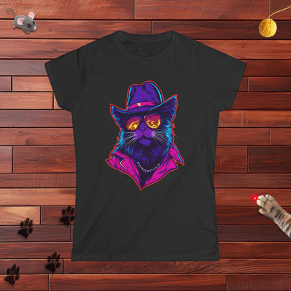 Meowcho Man Ladies Tee
