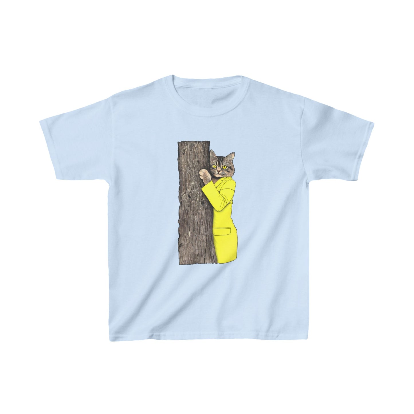 Yellow Jacket Cat Kid's Tee