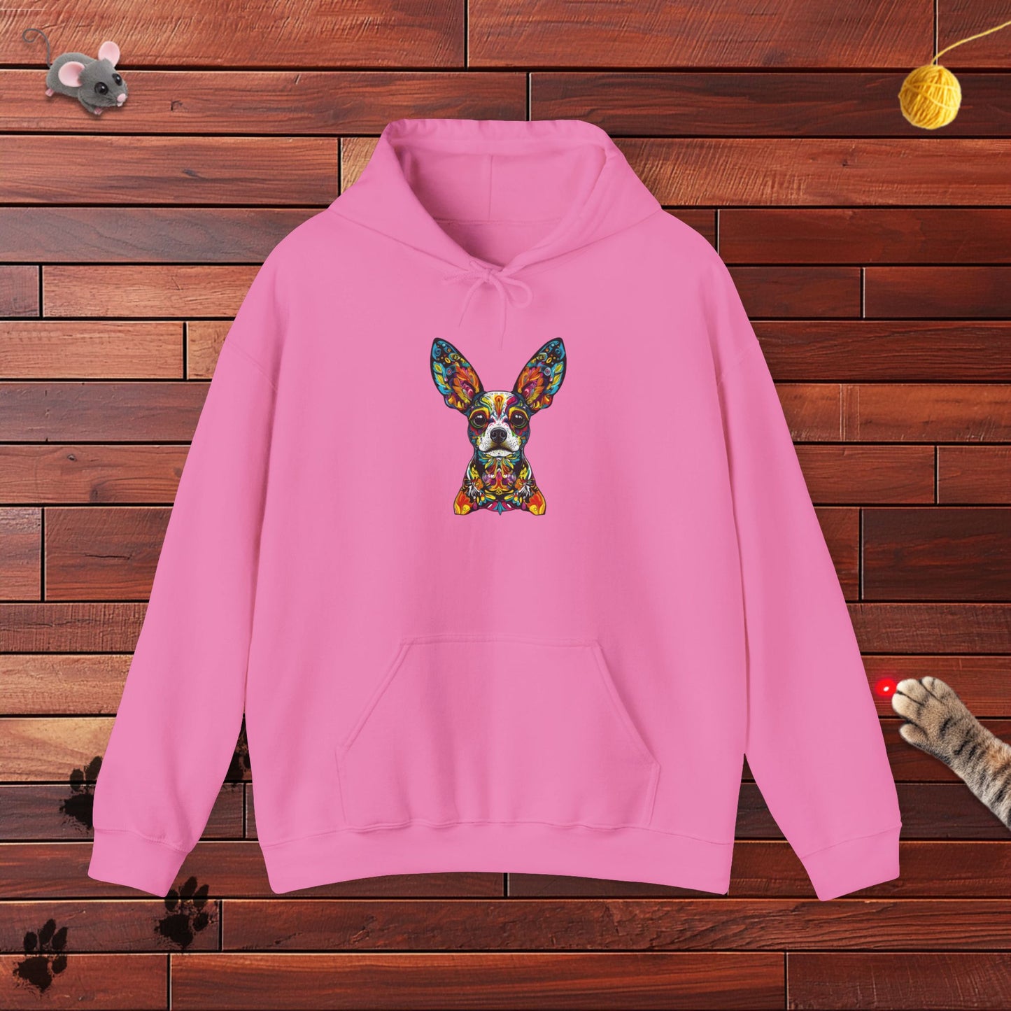 Dia De Muertos Doggo Hoodie