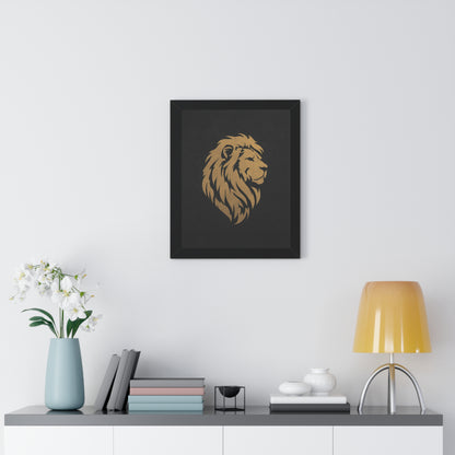 The King Framed Wall Art