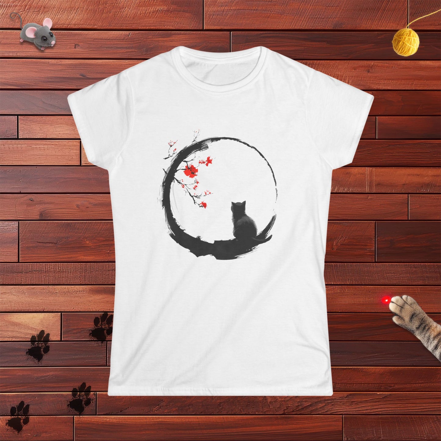 Zen Kitty Ladies Tee