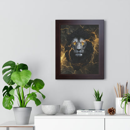 Big Cat Energy Framed Wall Art