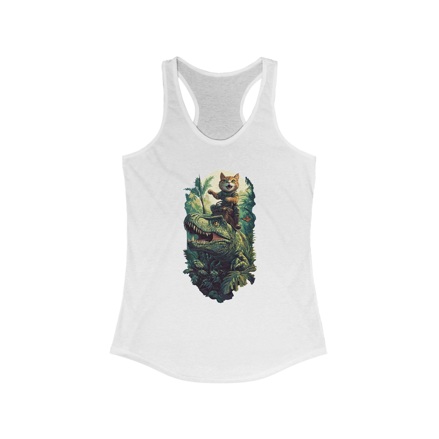 Dino Rider Ladies Tank