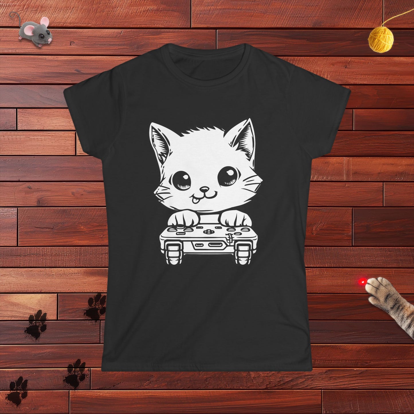 Gamer Kitty Ladies Tee