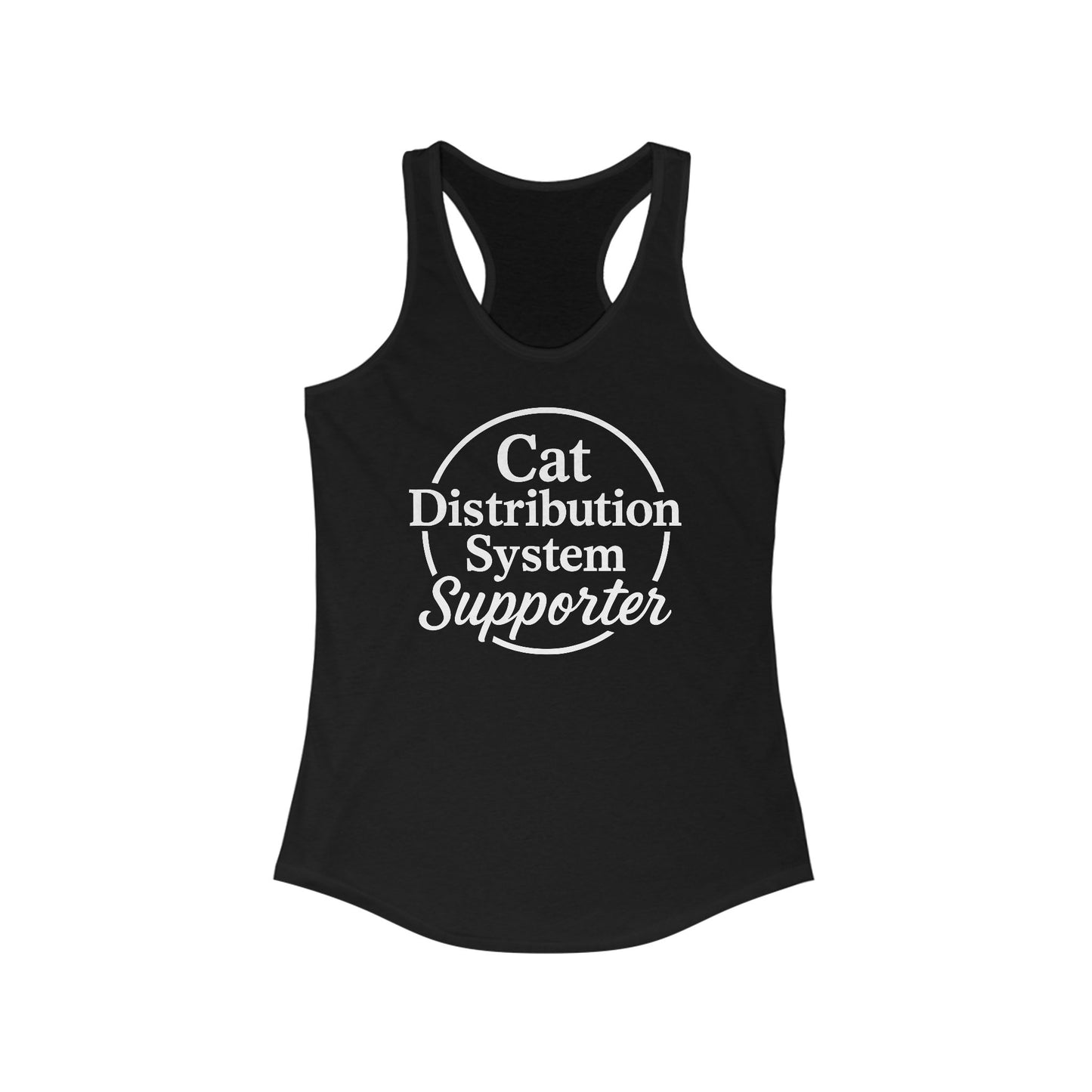 Cat Distribution System Supporter Ladies Tank