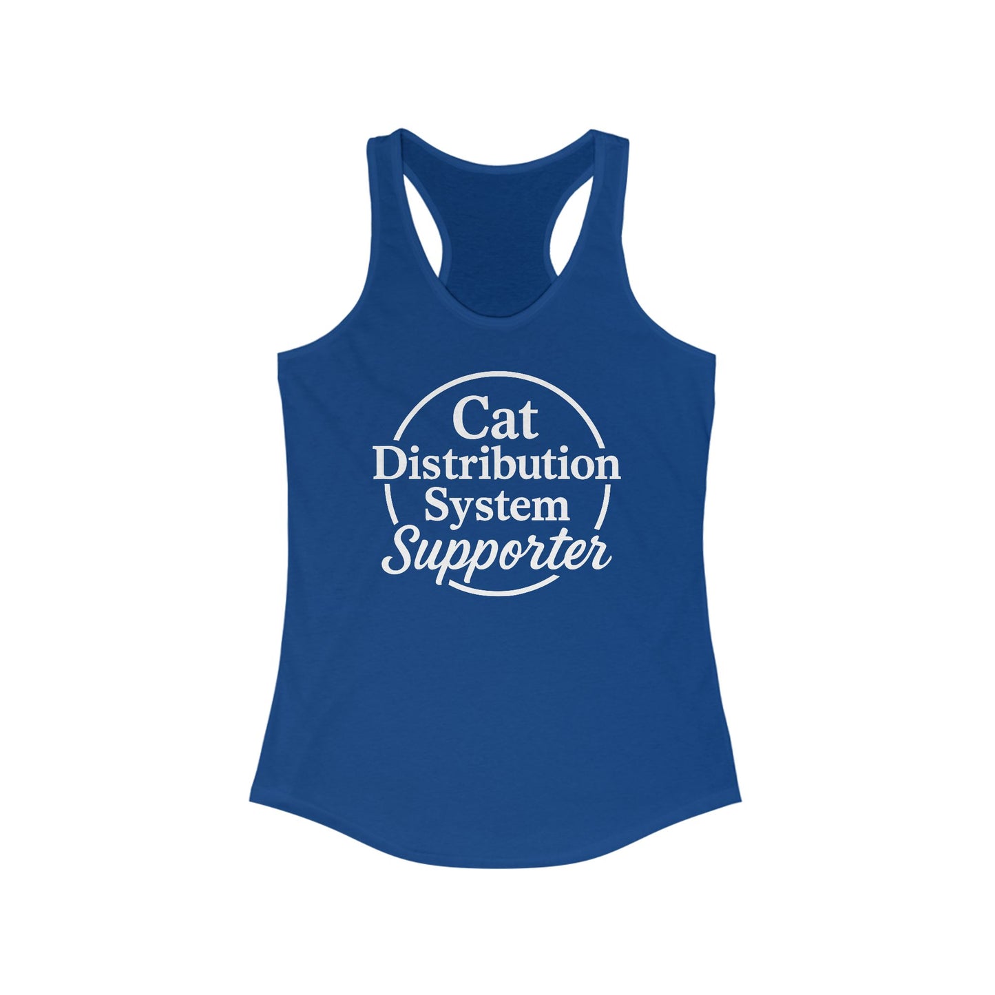 Cat Distribution System Supporter Ladies Tank