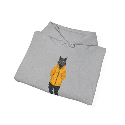 Yellow Jacket Cat Hoodie